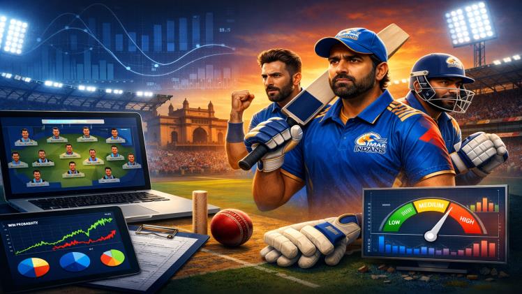 Indibet Mumbai Indians Finisher Strength and Close Match Conversion Rate Study